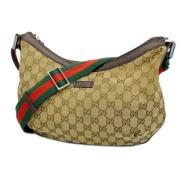 Pre-owned Canvas gucci-bags Gucci Vintage , Brown , Dames