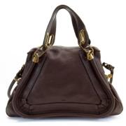 Pre-owned Leather handbags Chloé Pre-owned , Brown , Dames