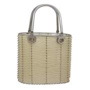 Pre-owned Canvas handbags Salvatore Ferragamo Pre-owned , Beige , Dame...