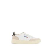 Leren Medalist Lage Sneakers Autry , Beige , Dames