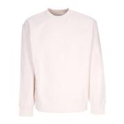 Witte Lichtgewicht Crewneck Sweatshirt Adidas , White , Heren