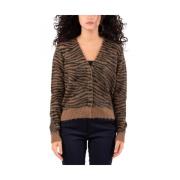 Dames Shirt Stijlvol Ontwerp Max Mara , Brown , Dames