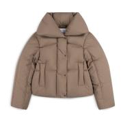 Mist Puffer Jacket Axel Arigato , Brown , Dames