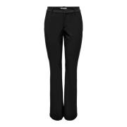 Wijde Zwarte Broek Freewear Only , Black , Dames