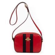 Pre-owned Leather gucci-bags Gucci Vintage , Red , Dames