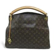 Pre-owned Canvas louis-vuitton-bags Louis Vuitton Vintage , Brown , Da...