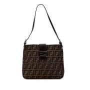 Pre-owned Canvas fendi-bags Fendi Vintage , Brown , Dames