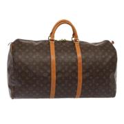 Pre-owned Canvas travel-bags Louis Vuitton Vintage , Brown , Dames