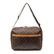 Pre-owned Canvas handbags Louis Vuitton Vintage , Brown , Dames