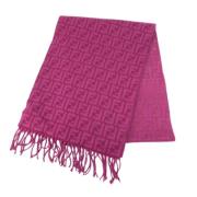 Pre-owned Fabric scarves Fendi Vintage , Pink , Dames