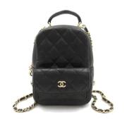 Pre-owned Fabric chanel-bags Chanel Vintage , Black , Dames