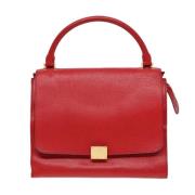 Pre-owned Leather celine-bags Celine Vintage , Red , Dames