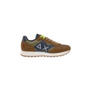 Bicolor Sneakers Z44114 Vos Kleur Sun68 , Brown , Heren