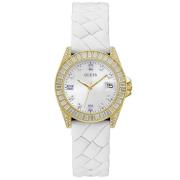 Dames horloge Opaline wit, goud 34 mm Gw0477L2 Guess , White , Dames