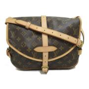 Pre-owned Canvas louis-vuitton-bags Louis Vuitton Vintage , Brown , Da...