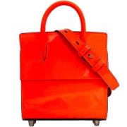 Pre-owned Leather handbags Christian Louboutin Pre-owned , Orange , Da...