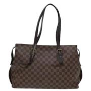 Pre-owned Canvas louis-vuitton-bags Louis Vuitton Vintage , Brown , Da...