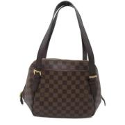 Pre-owned Fabric louis-vuitton-bags Louis Vuitton Vintage , Brown , Da...