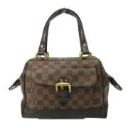 Pre-owned Canvas handbags Louis Vuitton Vintage , Brown , Dames