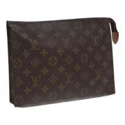 Pre-owned Canvas louis-vuitton-bags Louis Vuitton Vintage , Brown , Da...