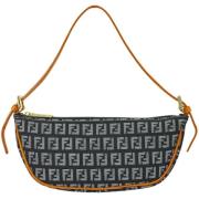 Pre-owned Canvas fendi-bags Fendi Vintage , Black , Dames