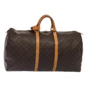 Pre-owned Canvas travel-bags Louis Vuitton Vintage , Brown , Dames