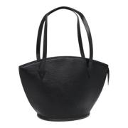 Pre-owned Leather louis-vuitton-bags Louis Vuitton Vintage , Black , D...