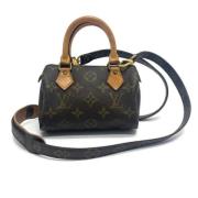 Pre-owned Fabric louis-vuitton-bags Louis Vuitton Vintage , Brown , Da...