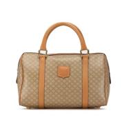 Pre-owned Fabric celine-bags Celine Vintage , Beige , Dames