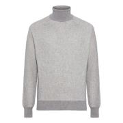 Merino wol polo hals trui Boggi Milano , Gray , Heren