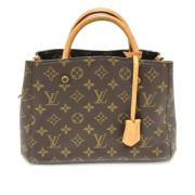 Pre-owned Fabric louis-vuitton-bags Louis Vuitton Vintage , Brown , Da...