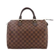 Pre-owned Canvas louis-vuitton-bags Louis Vuitton Vintage , Brown , Da...