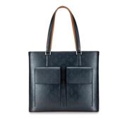 Pre-owned Leather louis-vuitton-bags Louis Vuitton Vintage , Blue , Da...