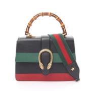 Pre-owned Leather gucci-bags Gucci Vintage , Multicolor , Dames