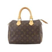 Pre-owned Canvas louis-vuitton-bags Louis Vuitton Vintage , Brown , Da...