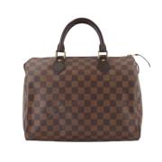 Pre-owned Canvas louis-vuitton-bags Louis Vuitton Vintage , Brown , Da...