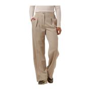 Verstelbare Venise Broeken in Beige Dante 6 , Beige , Dames