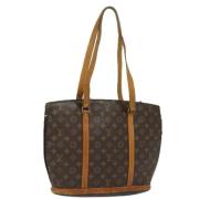 Pre-owned Canvas totes Louis Vuitton Vintage , Brown , Dames