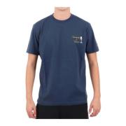 Stijlvolle T-shirts en Polos MC2 Saint Barth , Blue , Heren