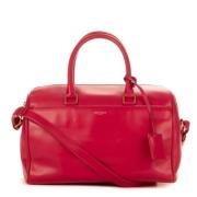 Pre-owned Leather handbags Yves Saint Laurent Vintage , Pink , Dames