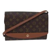 Pre-owned Canvas louis-vuitton-bags Louis Vuitton Vintage , Brown , Da...