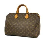 Pre-owned Fabric louis-vuitton-bags Louis Vuitton Vintage , Brown , Da...