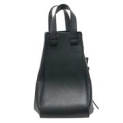 Pre-owned Leather handbags Loewe Pre-owned , Black , Dames