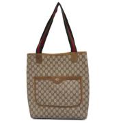 Pre-owned Plastic gucci-bags Gucci Vintage , Brown , Dames