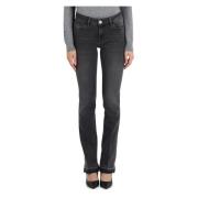 Boot Cut Jeans met Vijf Zakken Liu Jo , Gray , Dames