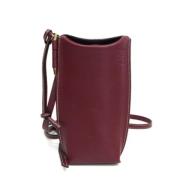 Pre-owned Leather crossbody-bags Loewe Pre-owned , Red , Dames