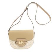 Pre-owned Canvas crossbody-bags Michael Kors Pre-owned , Beige , Dames