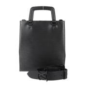 Pre-owned Leather louis-vuitton-bags Louis Vuitton Vintage , Black , D...