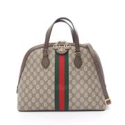 Pre-owned Leather gucci-bags Gucci Vintage , Multicolor , Dames