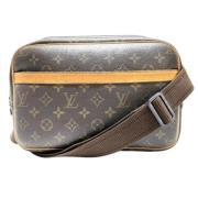 Pre-owned Fabric louis-vuitton-bags Louis Vuitton Vintage , Brown , Da...